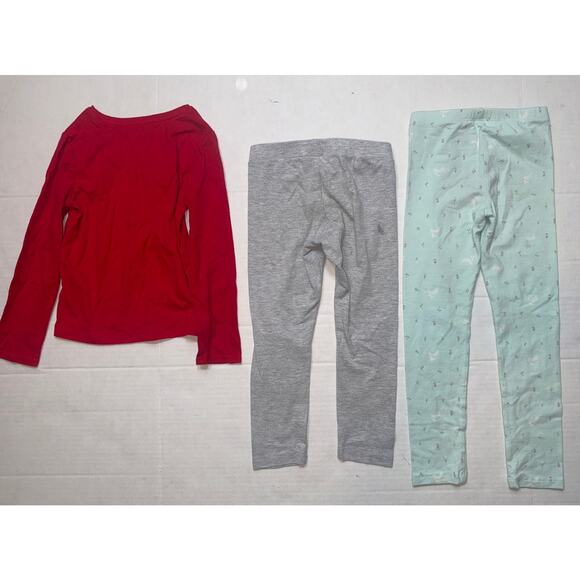 Girls 5T Lot Bundle 10 Pieces Dresses Leggings Tees Skirt Shorts School Clothes - Picture 7 of 7